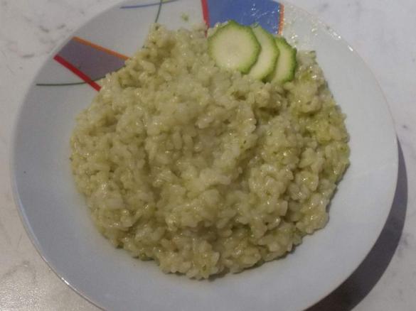 RISOTTO CON LE ZUCCHINE