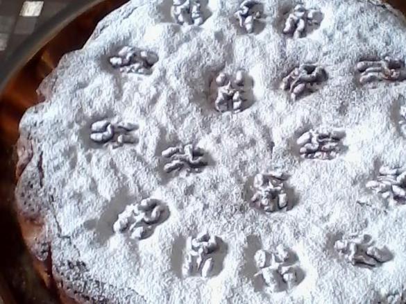 torta cioccolato e noci
