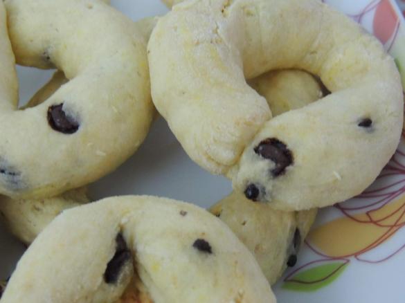 Taralli ricotta e cioccolato