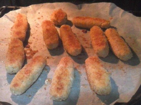 BASTONCINI DI MERLUZZO AL FORNO