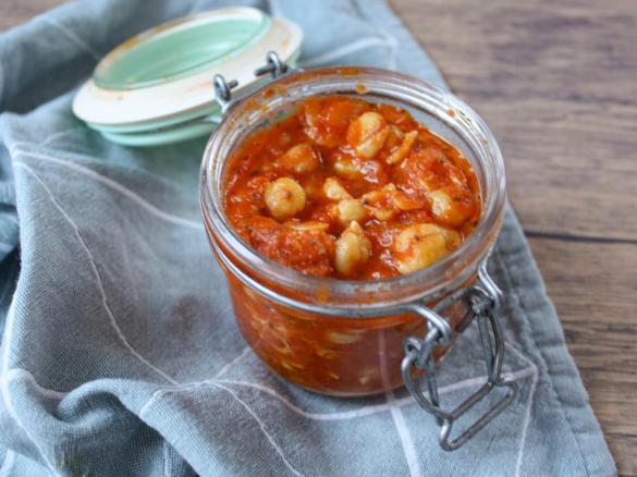 Zuppa di ceci in vasocottura