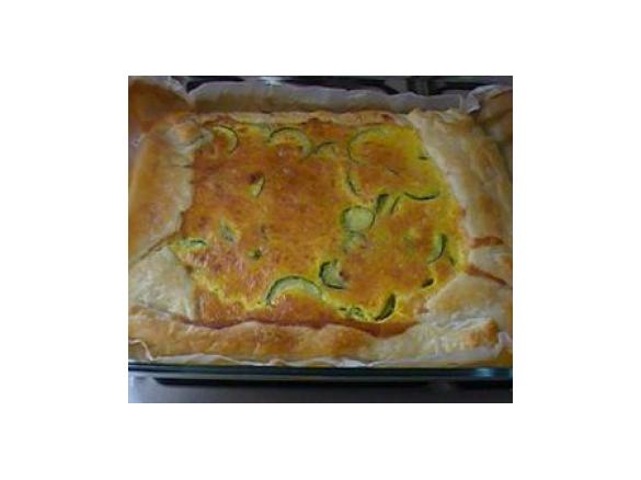 Torta Sfogliata con zucchine e philadelphia