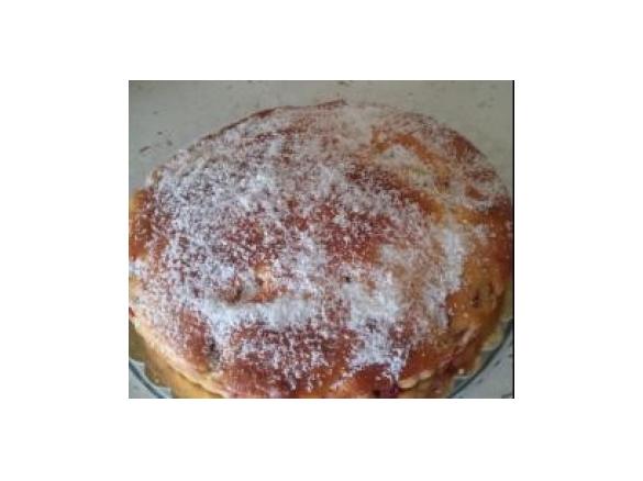 torta con ricotta e fragole