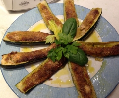 Zucchine ripiene di verdure