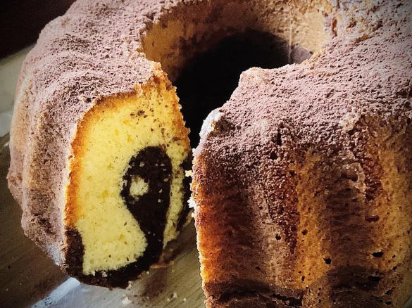 Ciambella al gusto tiramisù
