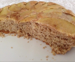 Torta integrale light di mele, cannella e ricotta(senza olio e burro) soffice