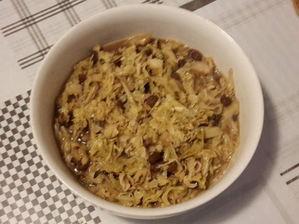 Verza stufata in agrodolce