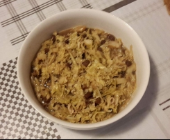 Verza stufata in agrodolce