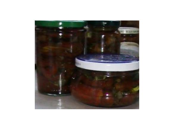 Pomodori Secchi sott'olio alla Salentina