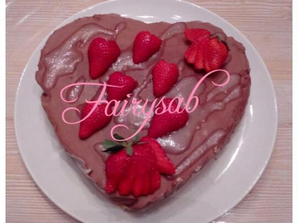 Torta mousse al cioccolato & mandorle (semidreddo veloce senza cottura) -contest 40 anni Bimby -