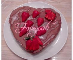 Torta mousse al cioccolato & mandorle (semidreddo veloce senza cottura) -contest 40 anni Bimby -