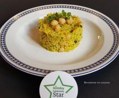 Cous cous con ceci e zucchine
