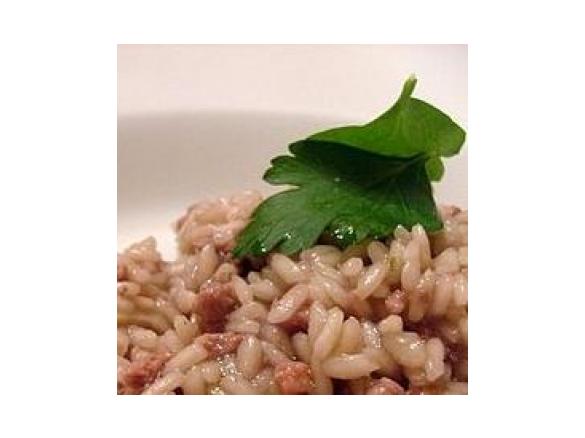 Risotto con salsiccia