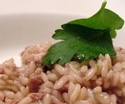 Risotto con salsiccia