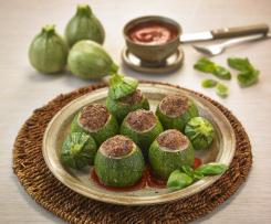Zucchine ripiene alle erbe