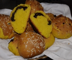 PANINI ALLA CURCUMA  ( versione dolce e salata )