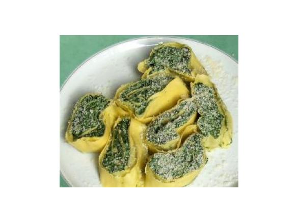 GIRELLE DI ERBETTE E RICOTTA