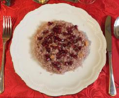 Risotto salmone melograno