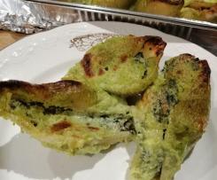Conchiglioni ripieni di bieta e ricotta con salsa alle zucchine