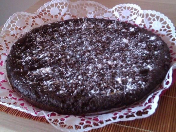 Torta croccante alla crema d'arancia