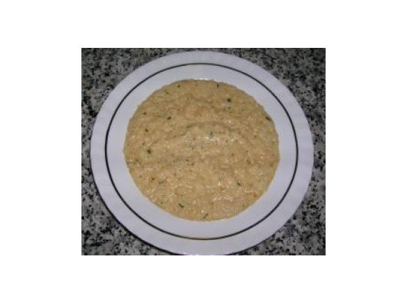 Risotto al salmone