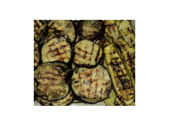 Melanzane e zucchine grigliate con citronette cremosa a modo mio di Rita