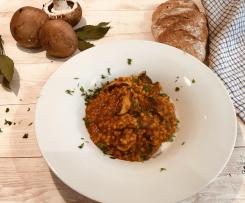 Fregola sarda con funghi -Contest Funghi