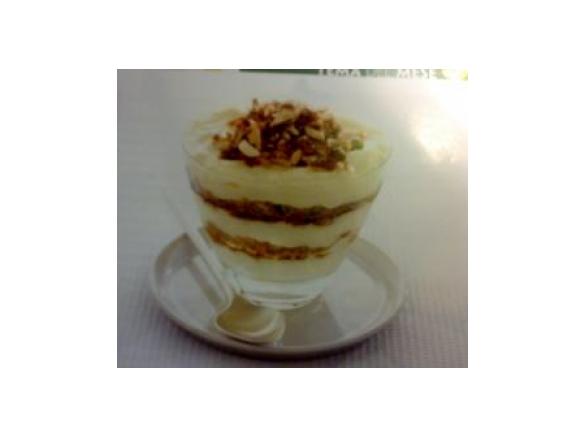 Coppe di mascarpone al croccante