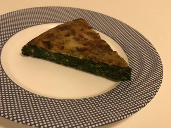 Tortino di spinaci