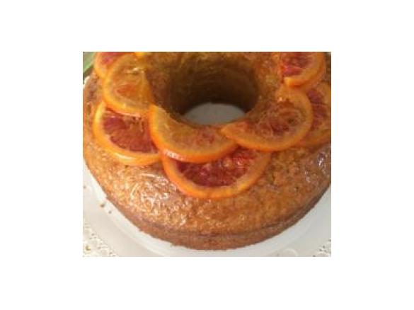 Ciambella all'arancia caramellata