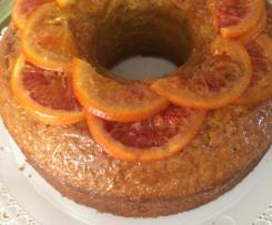 Ciambella all'arancia caramellata