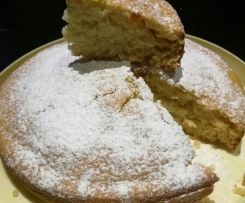 Torta di mele grattugiate