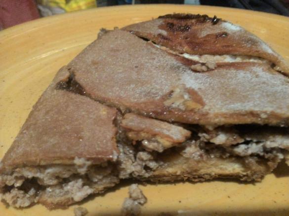 Strudel con farina di ceci ricotta e cioccolato-contest strudel