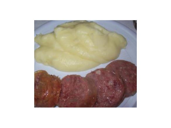 purè di patate con cotechino