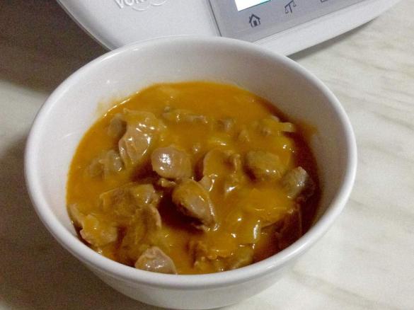 Durelli di pollo con cipolle