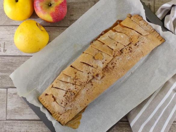 STRUDEL DI MELE con farina di amaranto