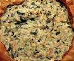 Torta salata leggera con zucchine prosciutto ricotta 