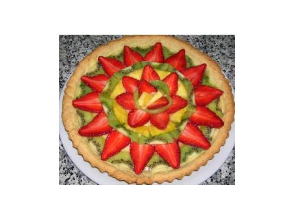 Crostata con frutta fresca