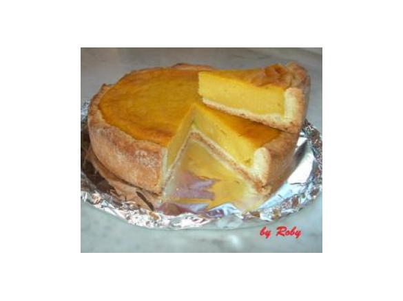 Crostata alla crema di zucca mantovana