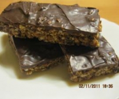 Barrette ai cereali e frutta secca