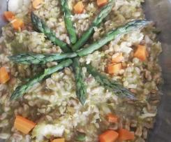 Fantasia di farro e asparagi - contest primavera