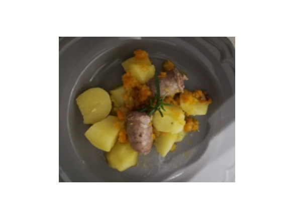 Salsiccia e patate al varoma