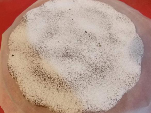 Torta di castagne bollite e cioccolato