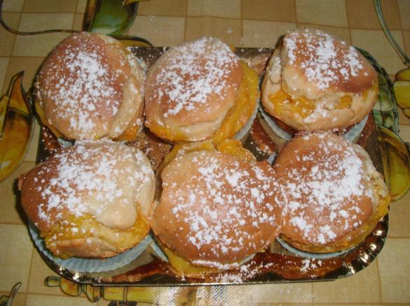 MUFFIN CON CREMA PASTICCERA