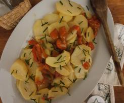 Peperoni e patate sottovuoto