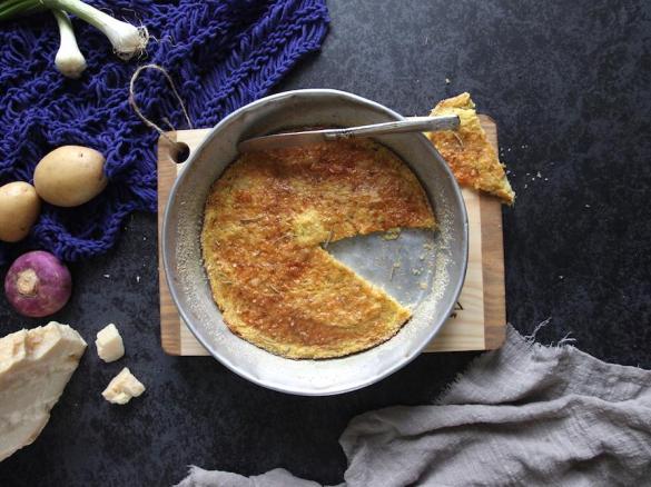 Schiacciata di rapa e patate-Contest Rapa