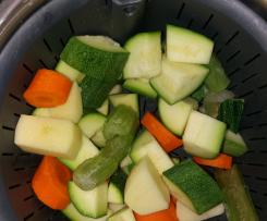 Passato di verdure con carne/pesce