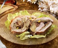 Rotolo di tacchinella alla frutta