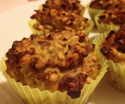 Muffin di orzo e verza