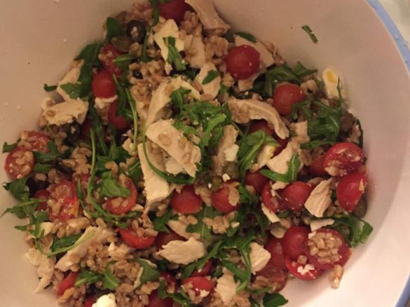 Insalata di Farro e Pollo modificata